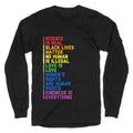 No Human Is Illegal Statement Longsleeve Tee Unisex