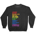No Human Is Illegal Statement Crewneck Unisex