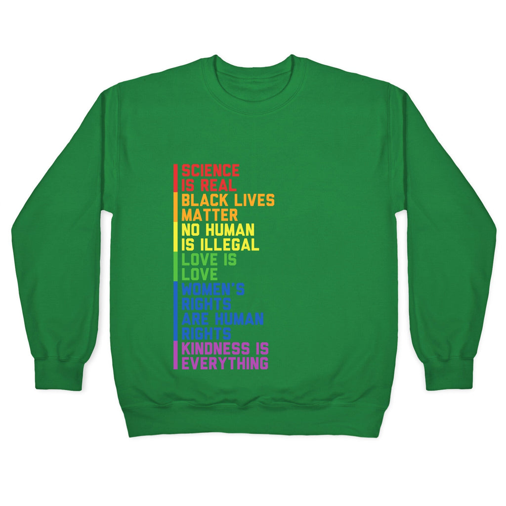 No Human Is Illegal Statement Crewneck Unisex