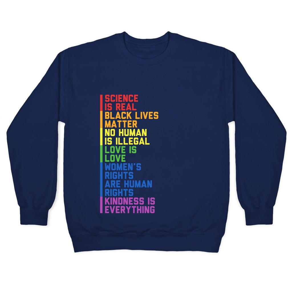 No Human Is Illegal Statement Crewneck Unisex