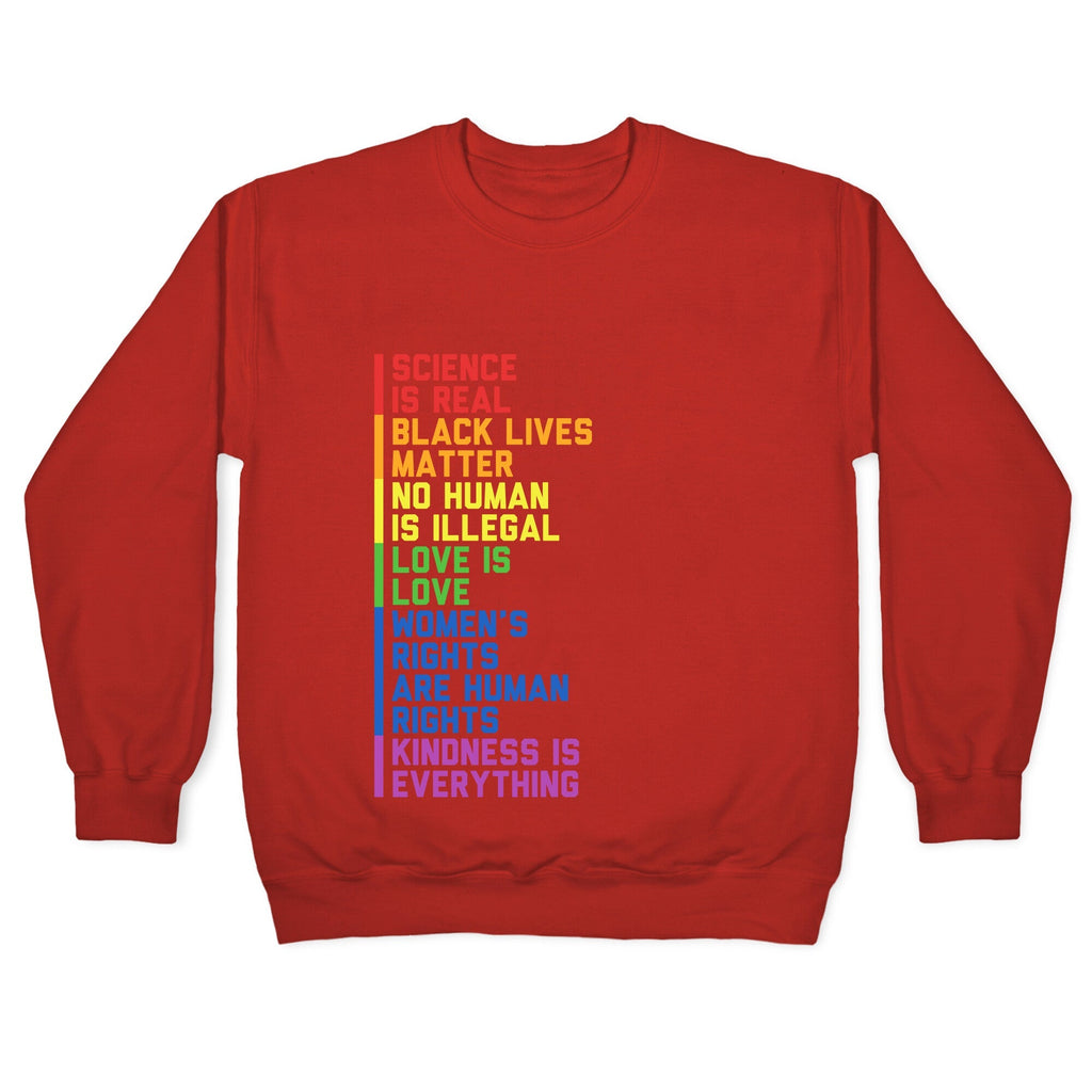 No Human Is Illegal Statement Crewneck Unisex