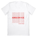 Abolish Ice Red V-Neck Unisex