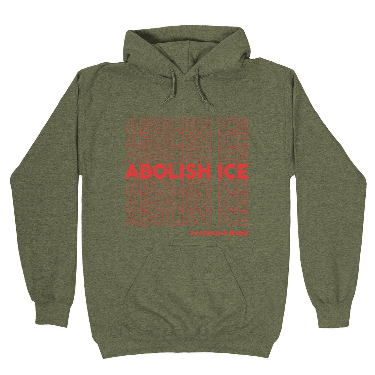Abolish Ice Red Unisex