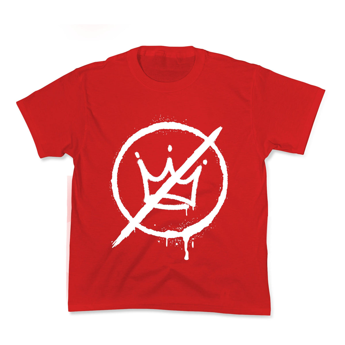 No Kings Crown Anti Trump Kids Tee Unisex