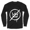 No Kings Crown Anti Trump Longsleeve Tee Unisex