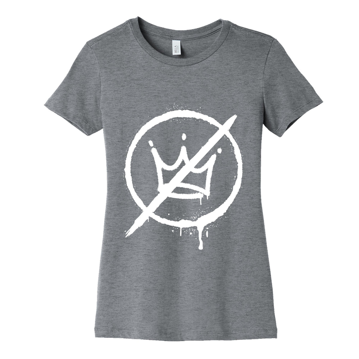 No Kings Crown Anti Trump Womens Cotton Tee Unisex