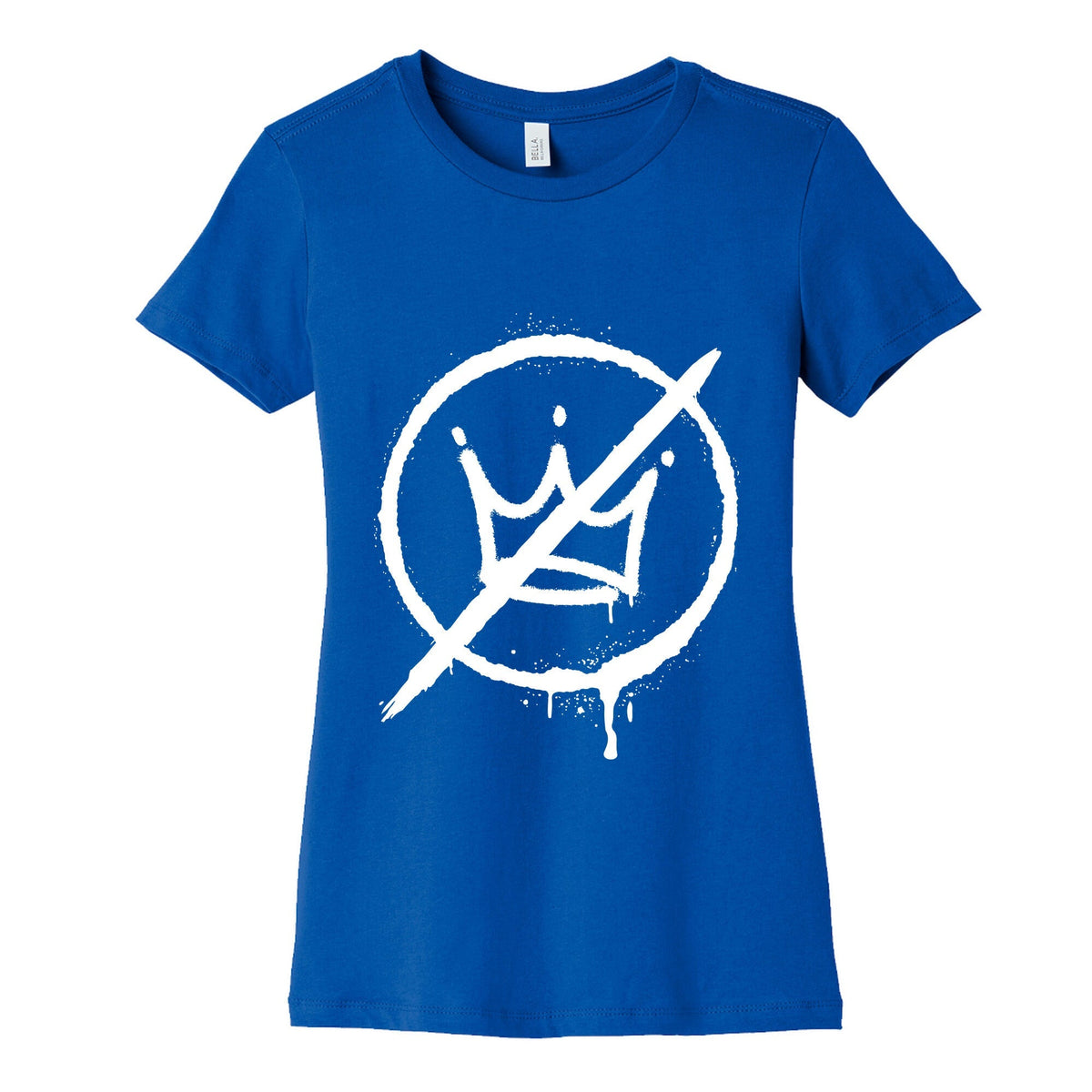 No Kings Crown Anti Trump Womens Cotton Tee Unisex