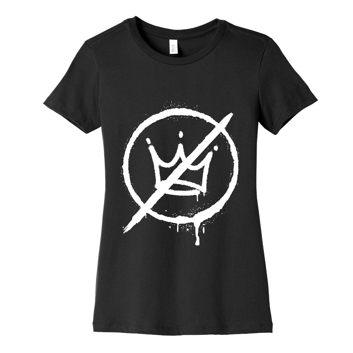 No Kings Crown Anti Trump Womens Cotton Tee Unisex