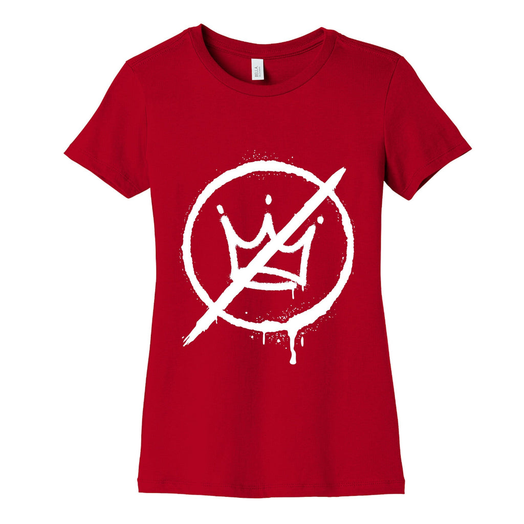 No Kings Crown Anti Trump Womens Cotton Tee Unisex
