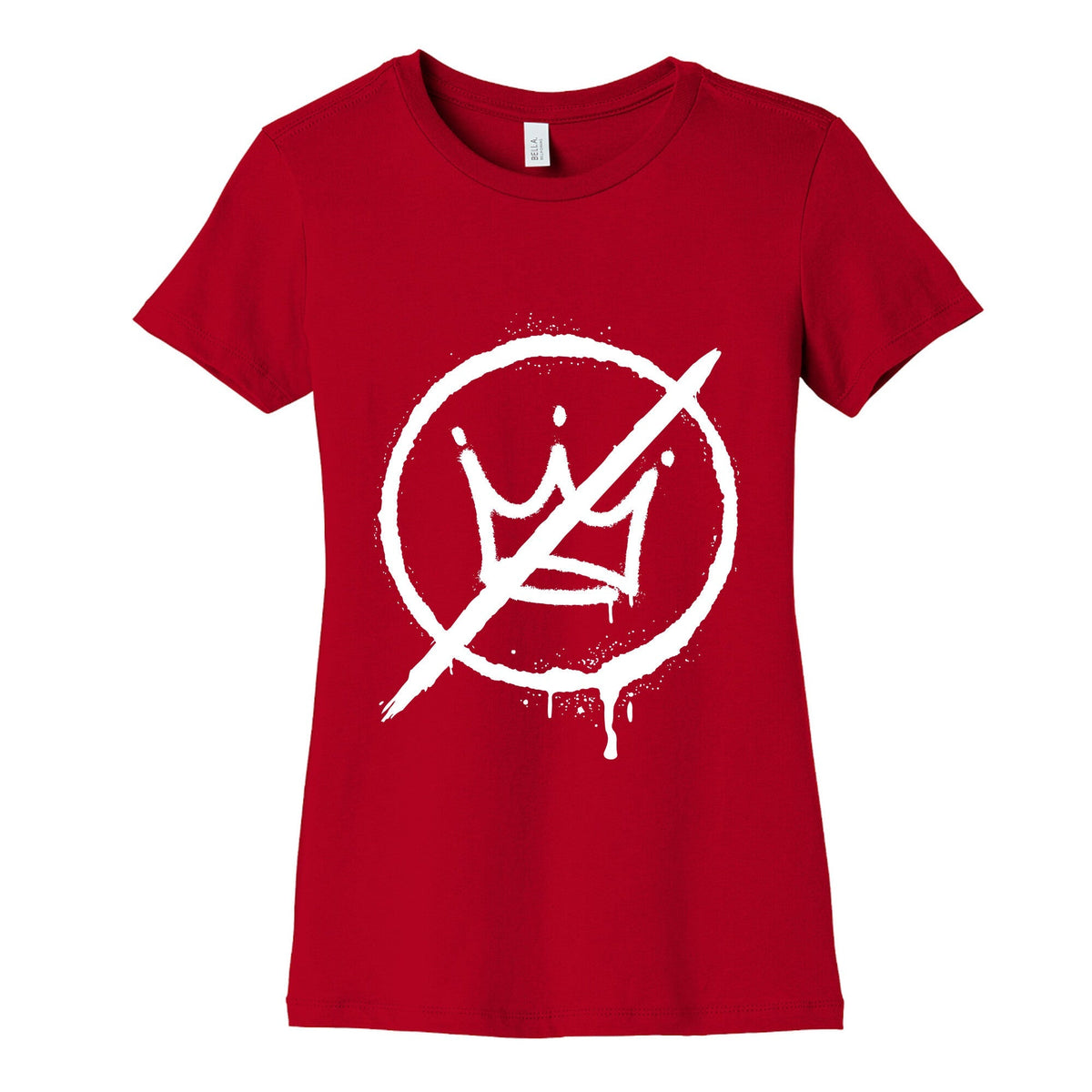 No Kings Crown Anti Trump Womens Cotton Tee Unisex