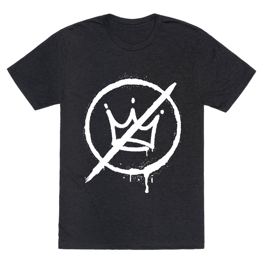 No Kings Crown Anti Trump Unisex Triblend Tee Unisex