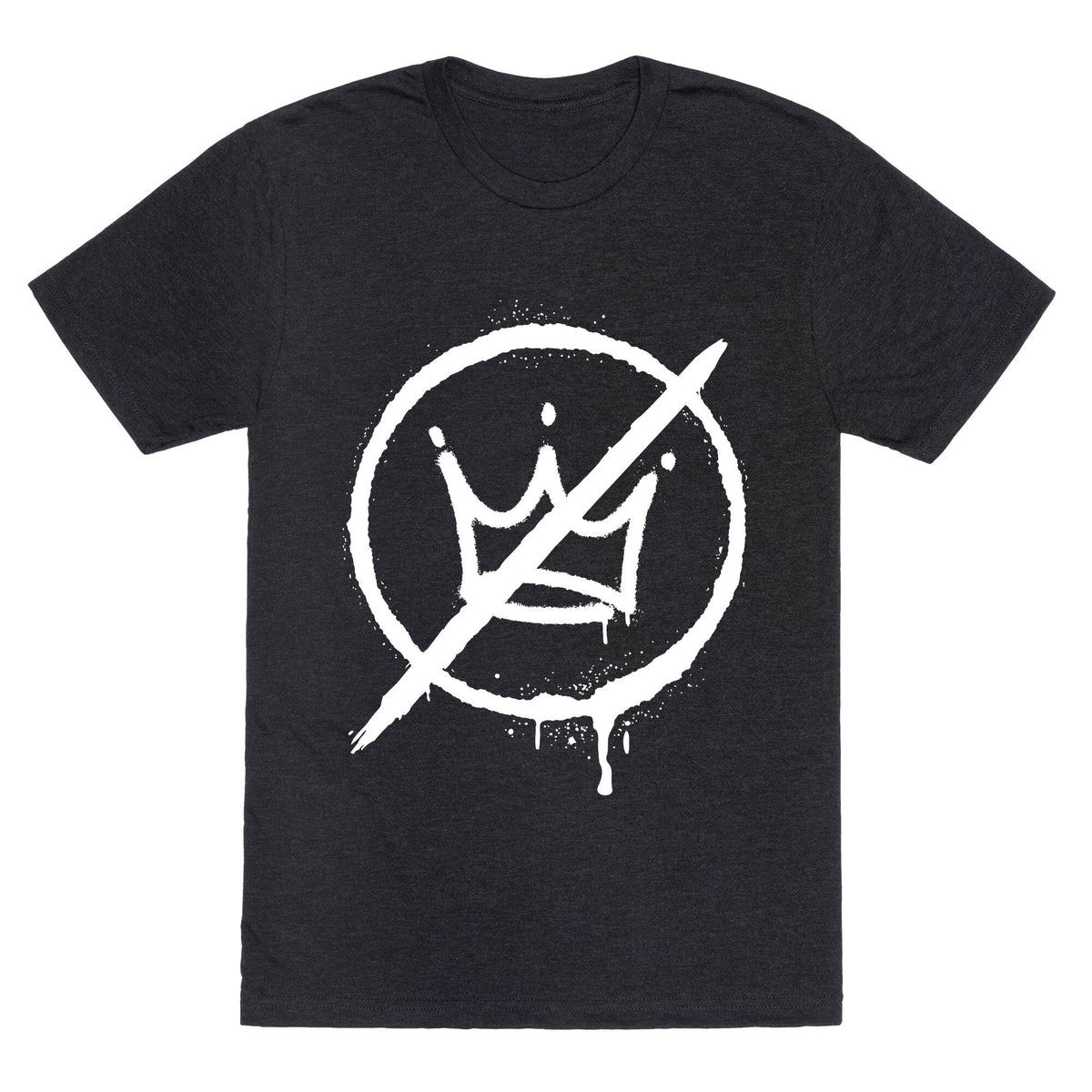 No Kings Crown Anti Trump Unisex Triblend Tee Unisex
