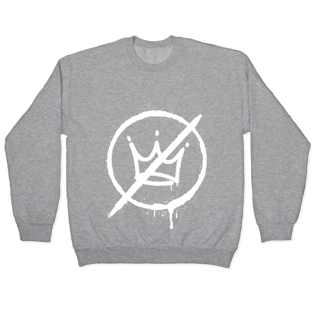 No Kings Crown Anti Trump Crewneck Unisex