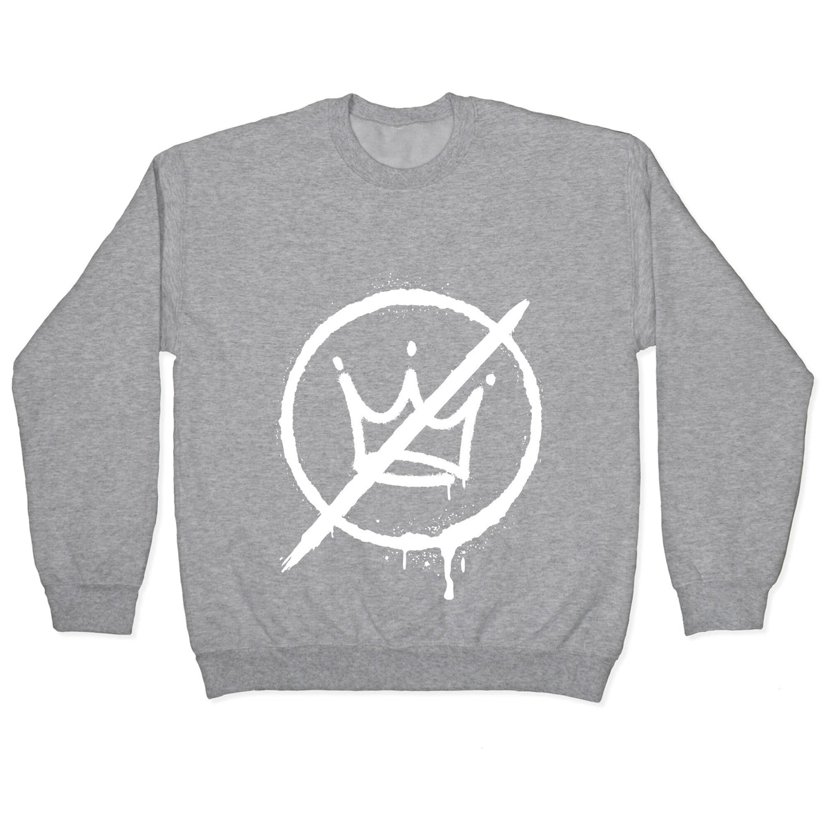 No Kings Crown Anti Trump Crewneck Unisex