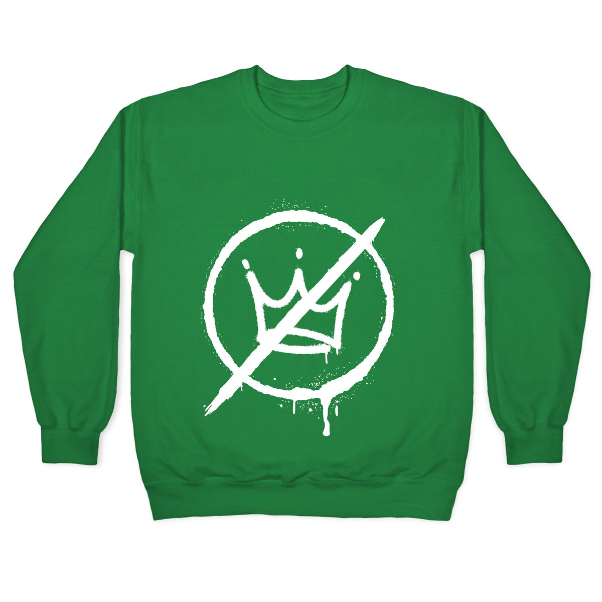 No Kings Crown Anti Trump Crewneck Unisex