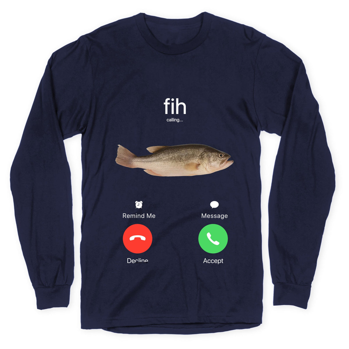 Fih Calling Me Longsleeve Tee Unisex