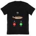 Fih Calling Me V-Neck Unisex