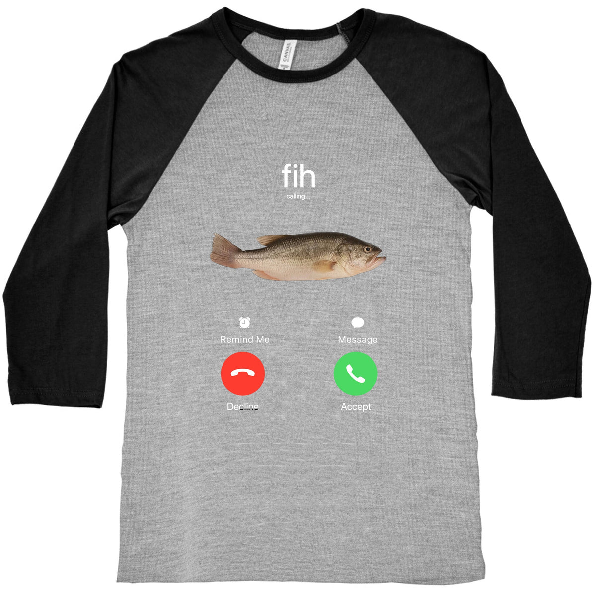 Fih Calling Me Baseball Tee Unisex