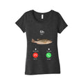 Fih Calling Me Womens Triblend Tee Unisex