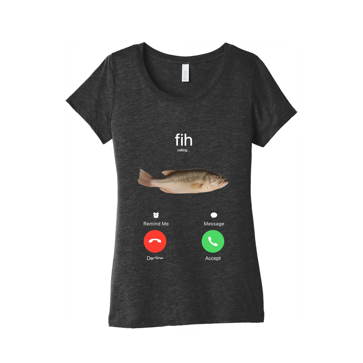Fih Calling Me Womens Triblend Tee Unisex