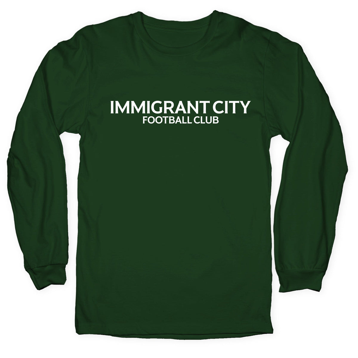 Immigrant City Football Club Longsleeve Tee Unisex