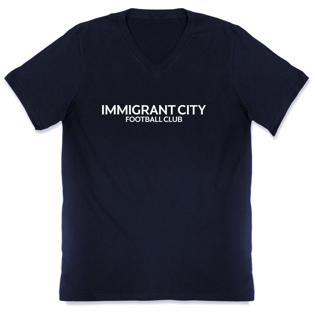 Immigrant City Football Club V-Neck Unisex