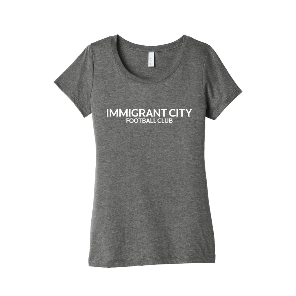Immigrant City Football Club Womens Triblend Tee Unisex