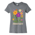 Immigrants Make America Great Floral Womens Cotton Tee Unisex