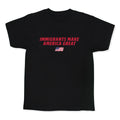 Immigrants Make America Great Flag Kids Tee Unisex