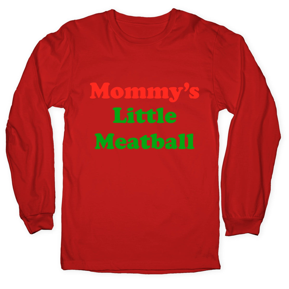 Mommys Little Meatball NYC Longsleeve Tee Unisex