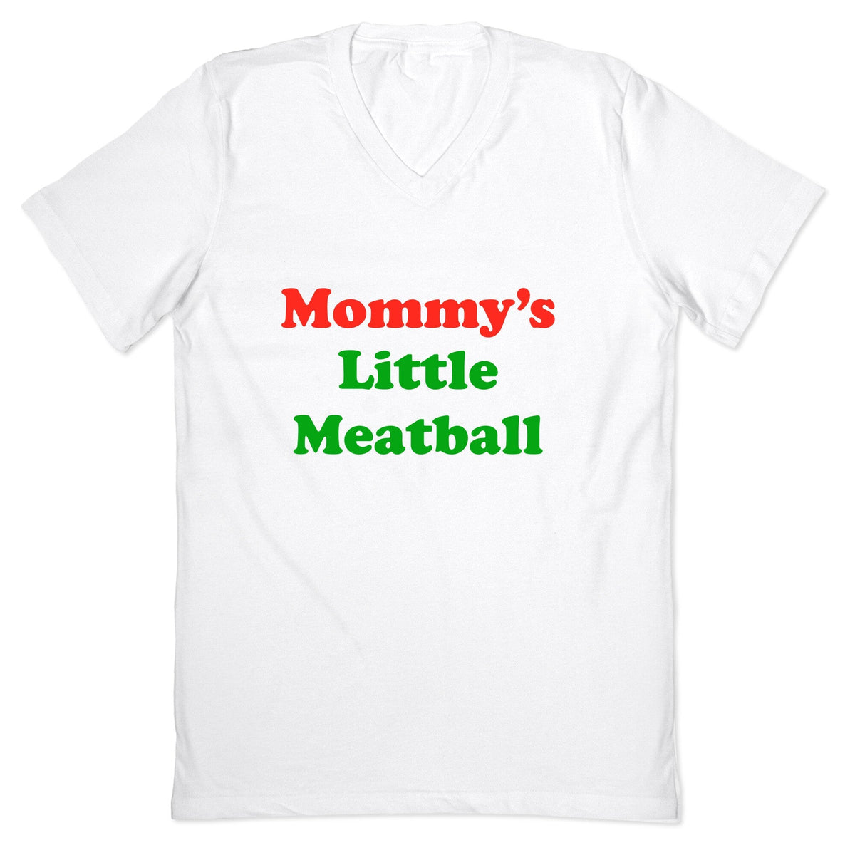 Mommys Little Meatball NYC V-Neck Unisex