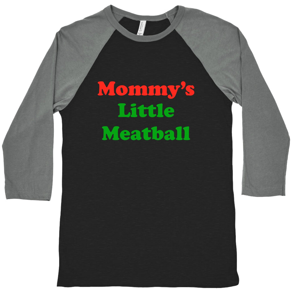 Mommys Little Meatball NYC Baseball Tee Unisex