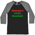 Mommys Little Meatball NYC Baseball Tee Unisex