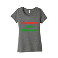 Mommys Little Meatball NYC Womens Triblend Tee Unisex