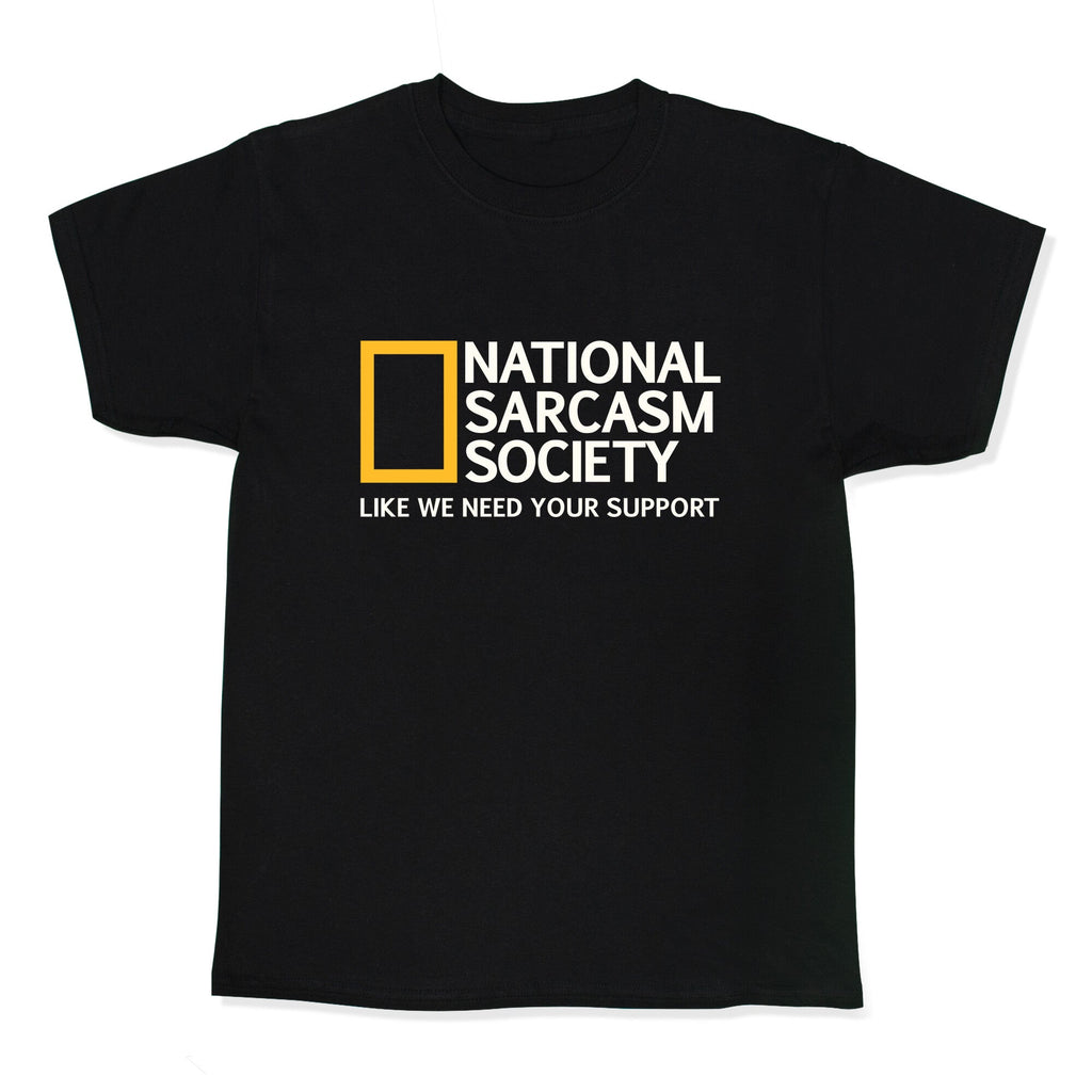 National Sarcasm Society Kids Tee Unisex
