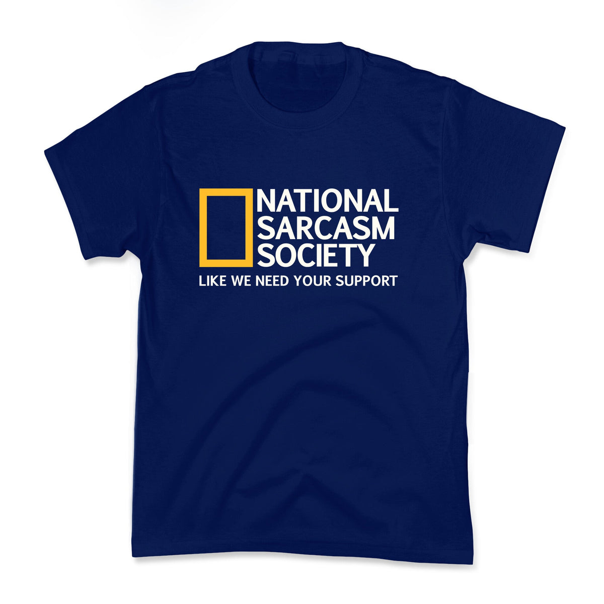 National Sarcasm Society Kids Tee Unisex