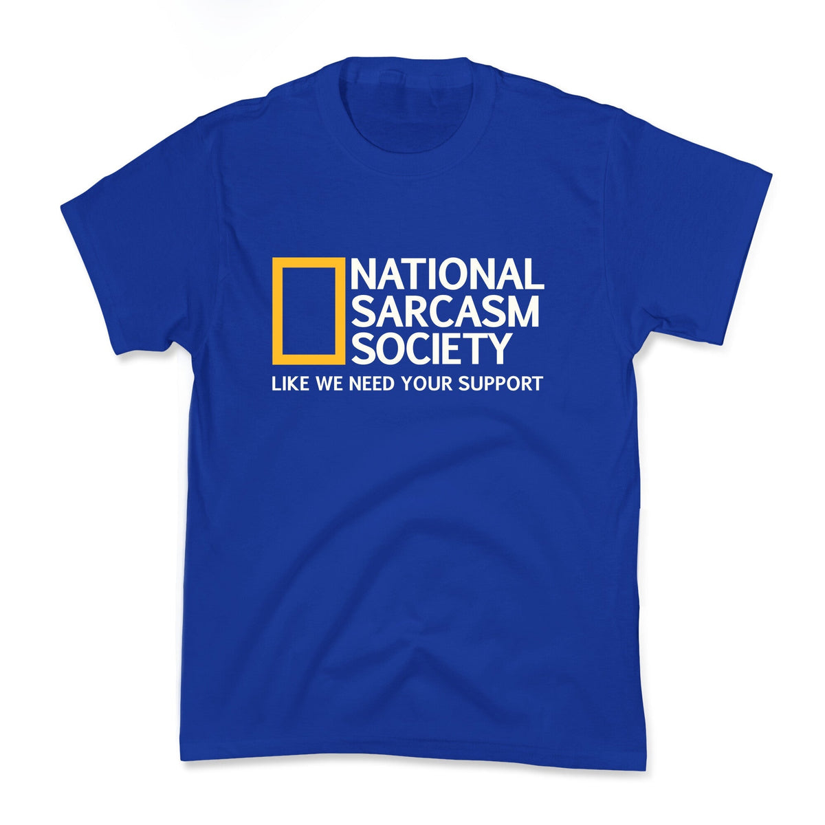 National Sarcasm Society Kids Tee Unisex