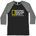 National Sarcasm Society Baseball Tee Unisex