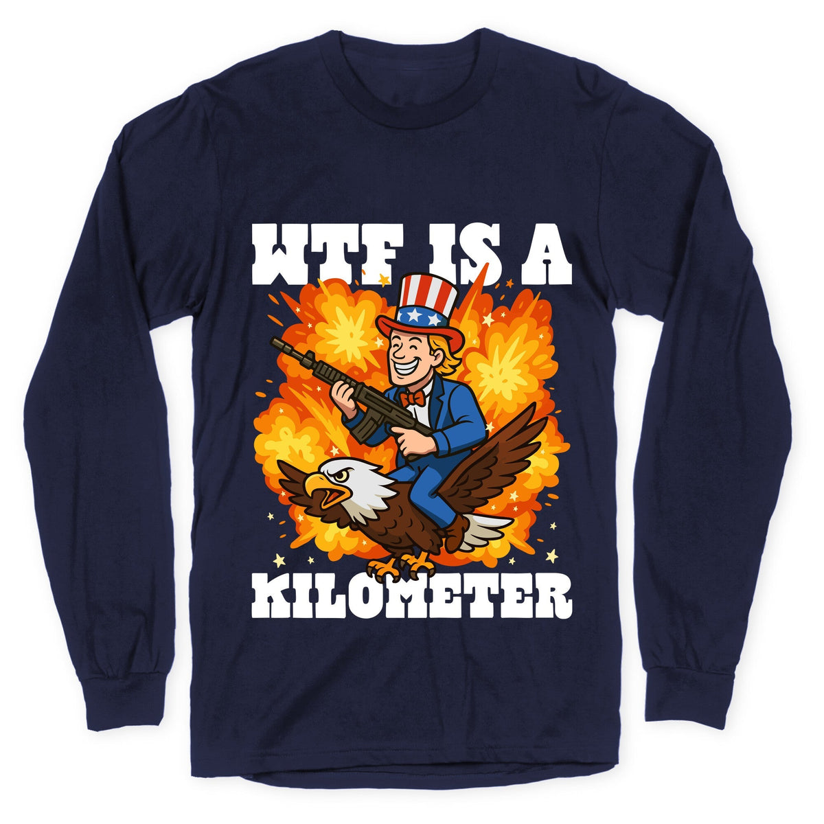 WTF Is A Kilometer Longsleeve Tee Unisex