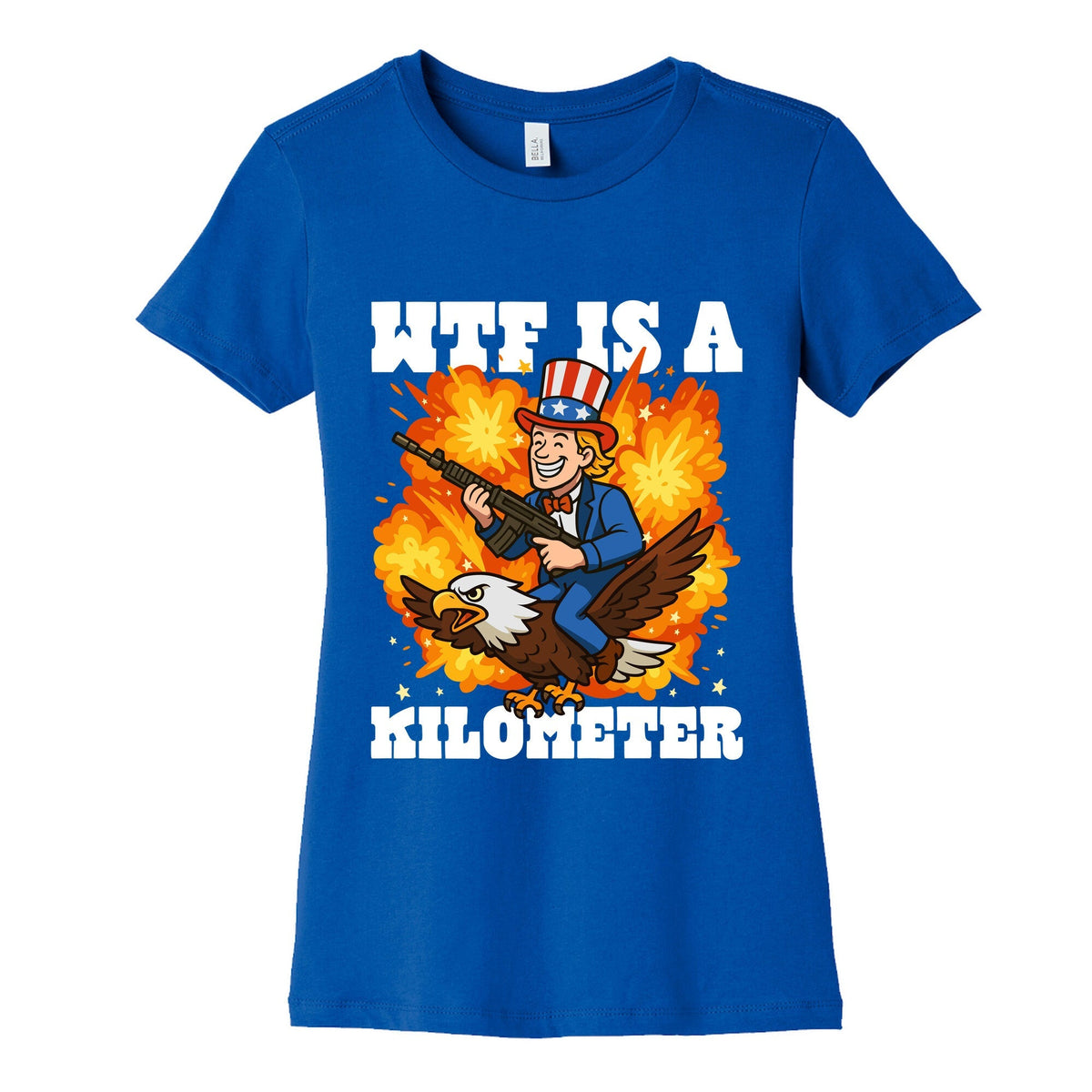 WTF Is A Kilometer Womens Cotton Tee Unisex