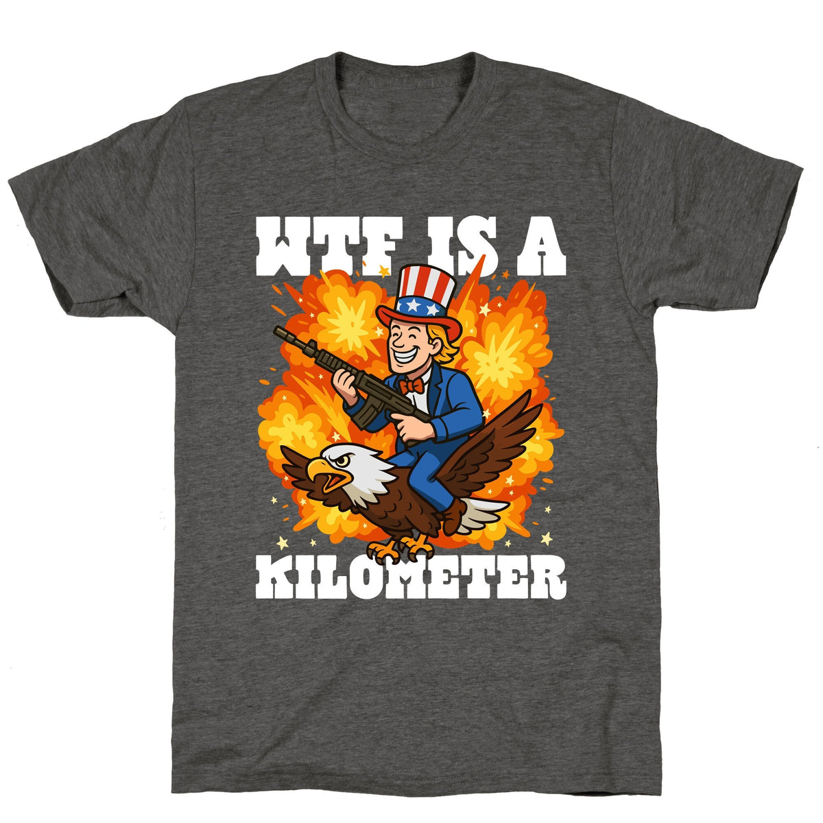 WTF Is A Kilometer Unisex Triblend Tee Unisex