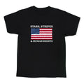 Stars Stripes And Human Rights Kids Tee Unisex