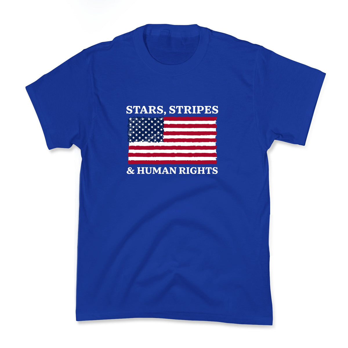 Stars Stripes And Human Rights Kids Tee Unisex