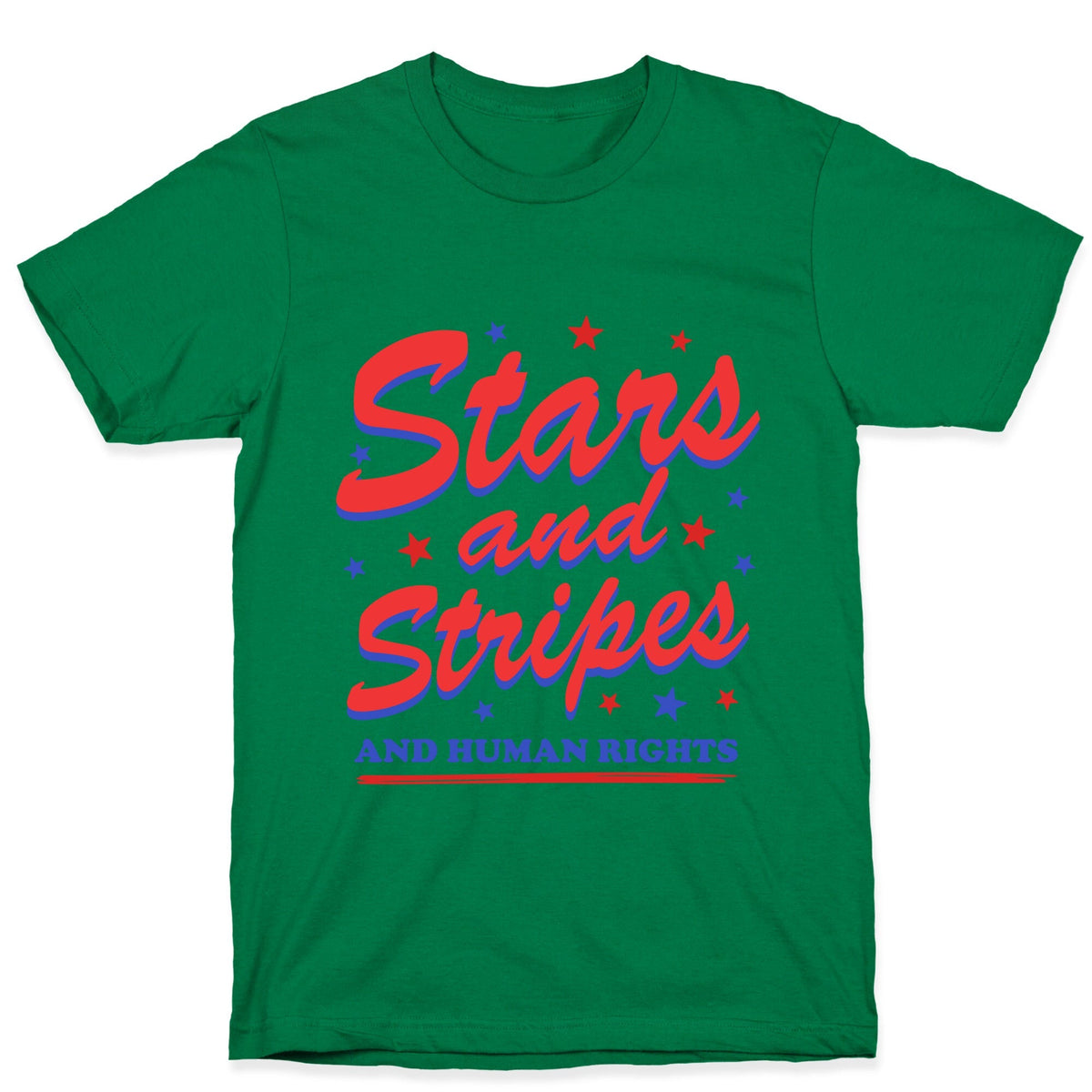 Starts Stripes Human Rights Unisex