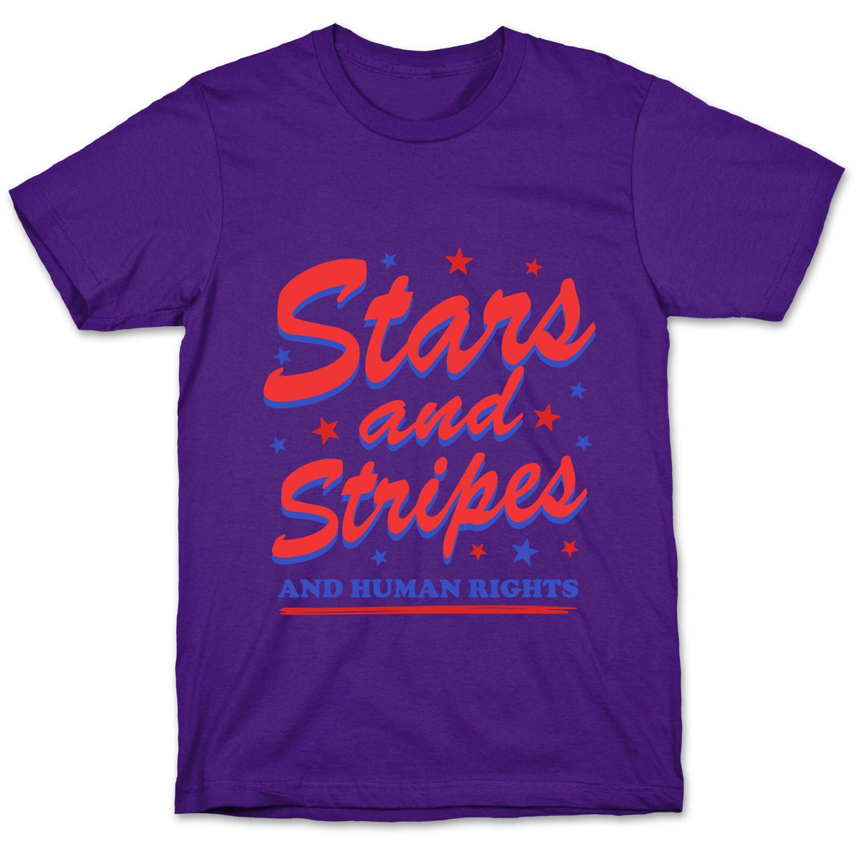 Starts Stripes Human Rights Unisex