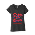 Starts Stripes Human Rights Womens Triblend Tee Unisex