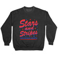 Starts Stripes Human Rights Crewneck Unisex