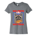 Red White And Feral Womens Cotton Tee Unisex