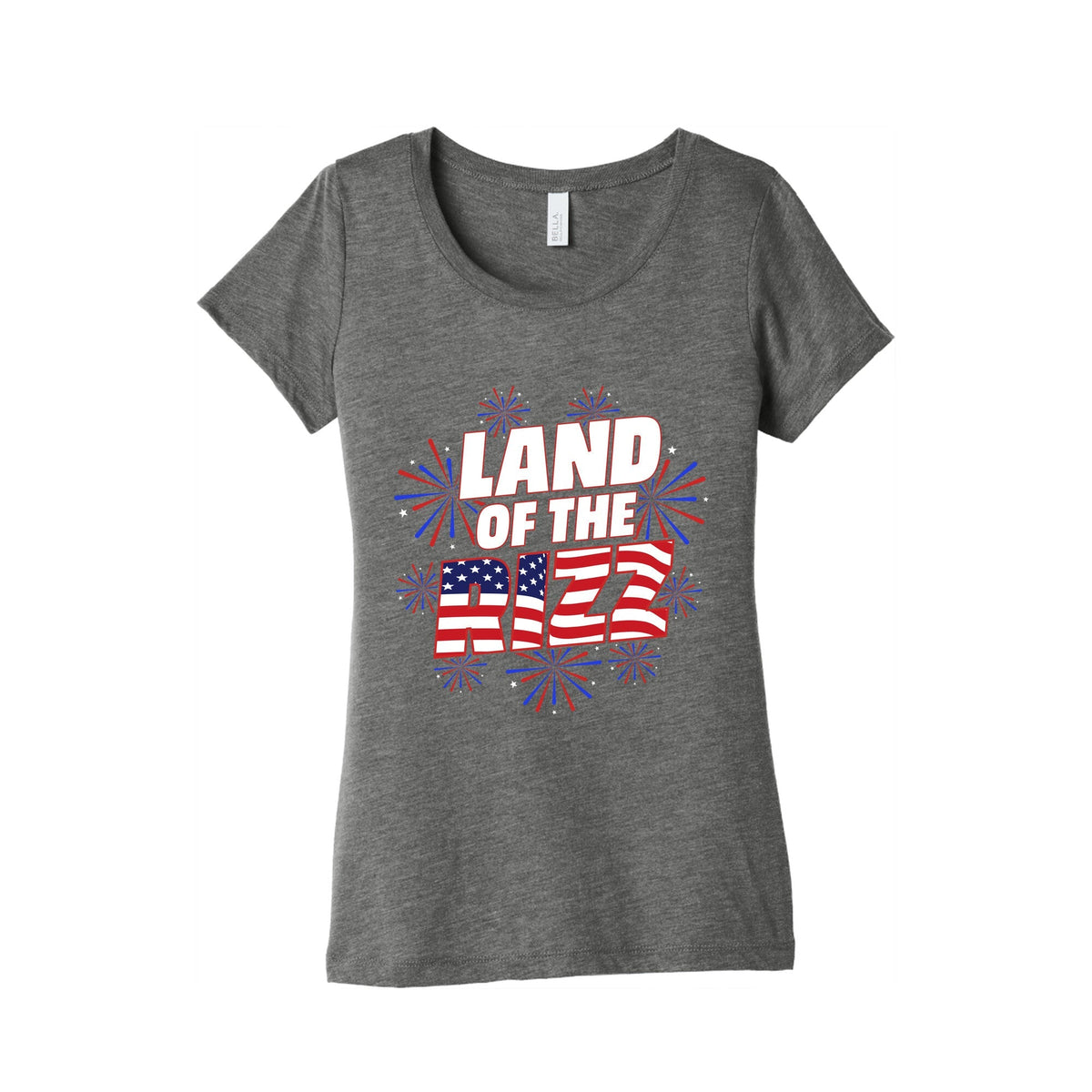 Land of the Rizz Womens Triblend Tee Unisex