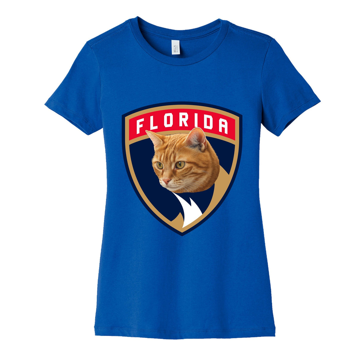 Paul Maurice Cat Womens Cotton Tee Unisex